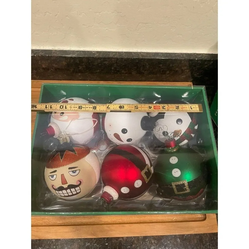 Boxed CG Hunter 6 Shatter Resistant Ornaments